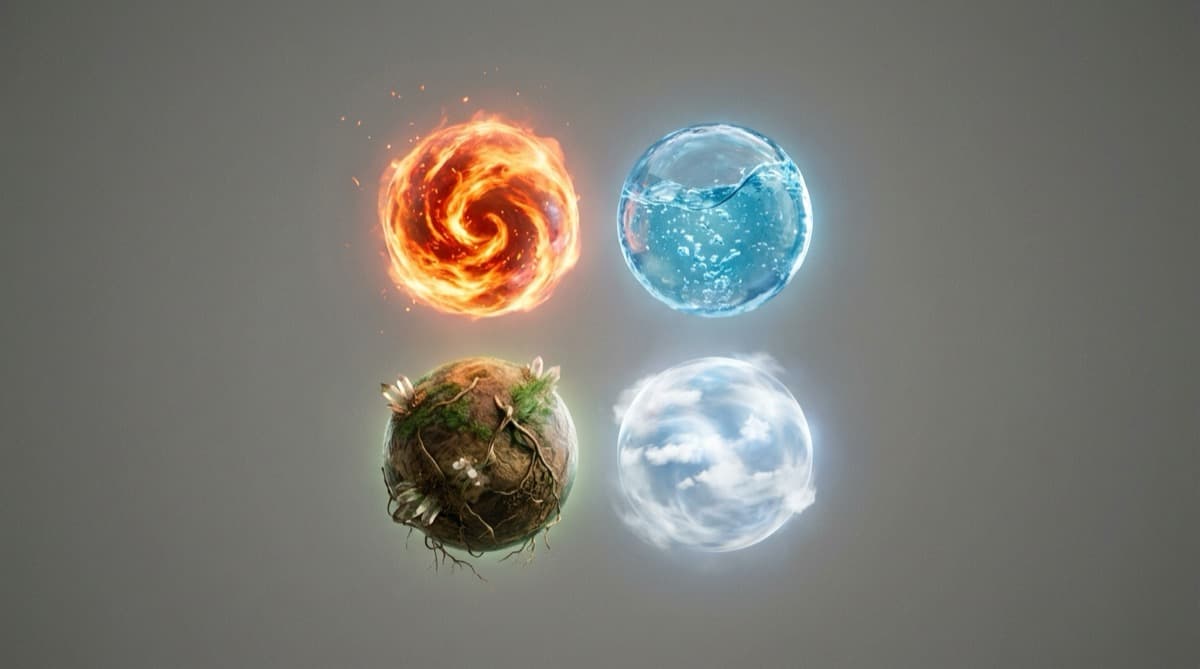 Konstelace vnitřních elementů